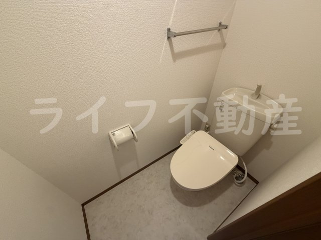 サンハイツ横沼のトイレ|落ち着いたトイレです