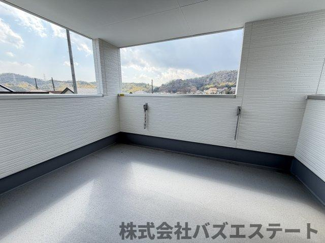 上大野　中古一戸建てのバルコニー