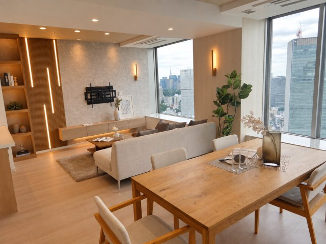 Park Court Akasaka The Towerの居間・リビング