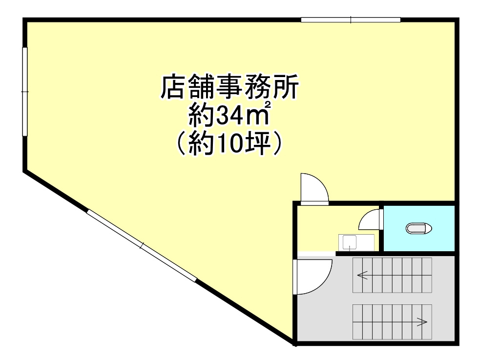 大阪市北区松ケ枝町の店舗事務所