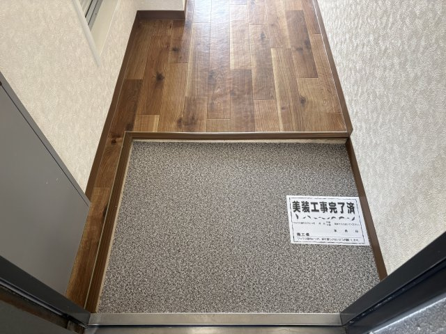 フルグランデ日向町の玄関|ゆったりとした玄関です
