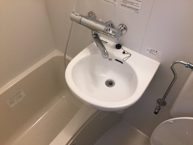 マキハイツの浴室