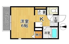 月見山サンハイムの間取り