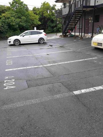 第２龍球園ハイツの駐車場