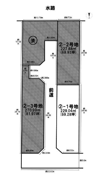 姫路市余部区上川原の売地