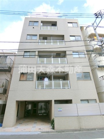 エクセル遠藤の外観|2000年11月築　RC鉄筋コンクリート造地上6階建て賃貸マンション
東京都大田区西蒲田7丁目　JR京浜東北線蒲田駅近最寄り徒歩5分
