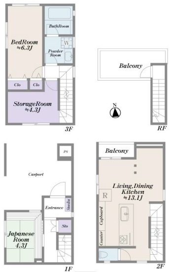 堀船3丁目中古戸建