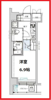 【間取り】 | ワイズ　ル・リオン東京墨田