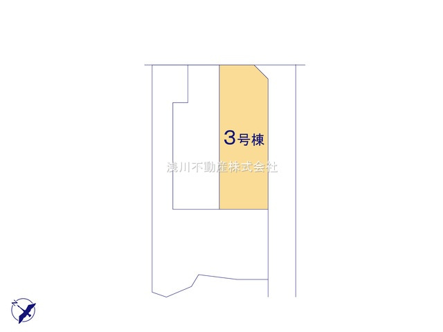 八王子市　兵衛　新築一戸建ての区画図|～全3棟の新しいコミュニティーが誕生～