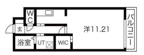 【間取り】 | アヴァンス深江橋B