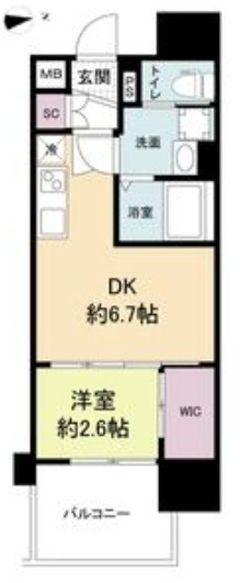 【間取り】 | セレニテ谷九プリエ