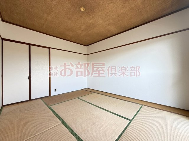 村田松原ハイツC棟の和室|和室ならではの温かな和の空間で寛ぎの時間を過ごせます