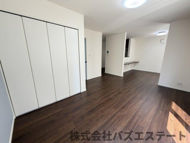 網干区興浜　新築一戸建ての居間・リビング