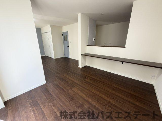 網干区興浜　新築一戸建ての居間・リビング