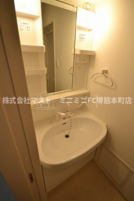 デセンテ北梅田の洗面所