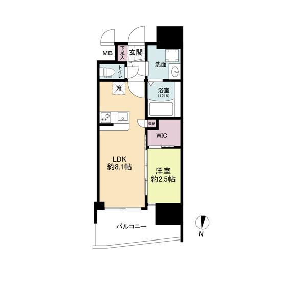 【間取り】 | セレニテ新大阪ミラク弐番館