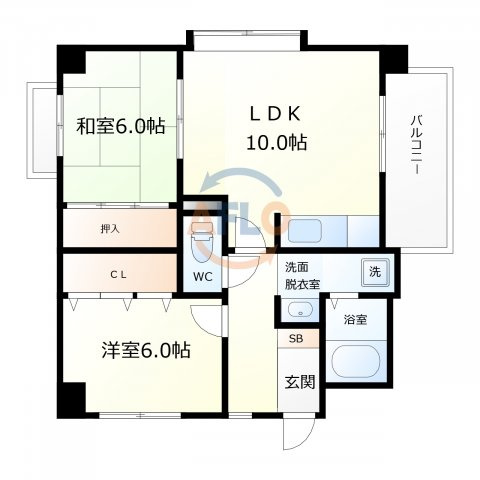 ターメリックスクエア　鴫野小学校区の間取り|ターメリックスクエア　間取り