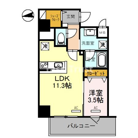 【間取り】 | パンセ新町