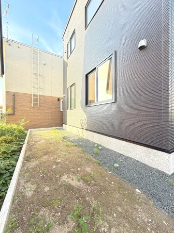 【新築戸建】札幌市豊平区月寒東2条19丁目5棟の庭