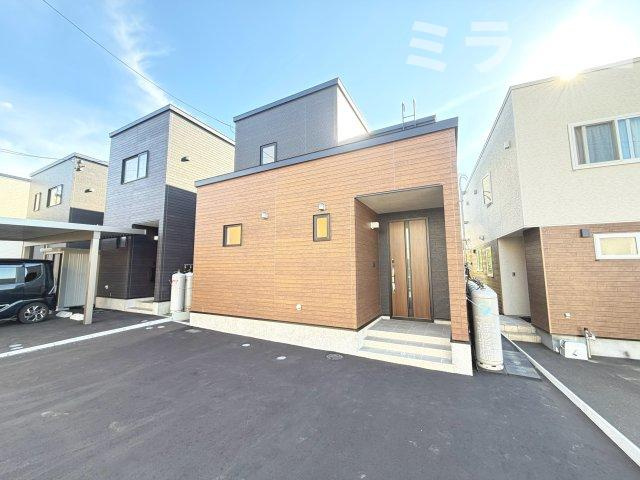 【新築戸建】札幌市豊平区月寒東2条19丁目5棟の外観
