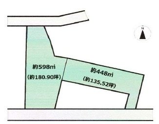 姫路市広畑区西蒲田の売地の土地図