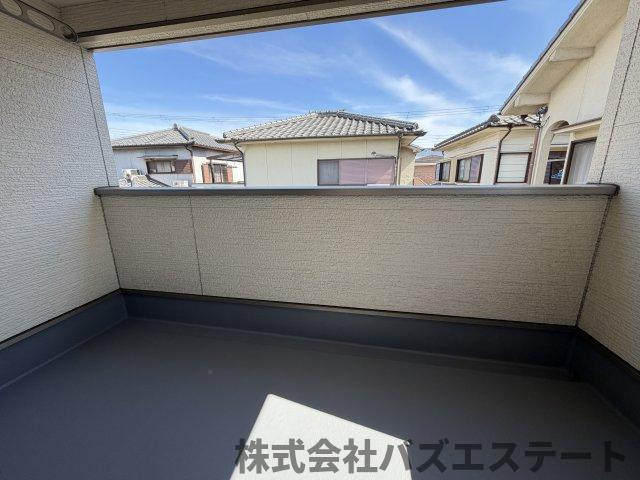 大津区恵美酒町　中古一戸建てのバルコニー