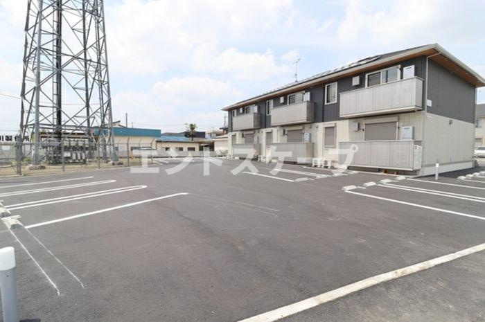 ヴォルガ　Ⅱの駐車場|高崎、前橋のお部屋探しはエンドスケープまで！お客様の理想お聞かせ下さい♪