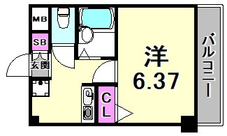 サウザンド塚口の間取り