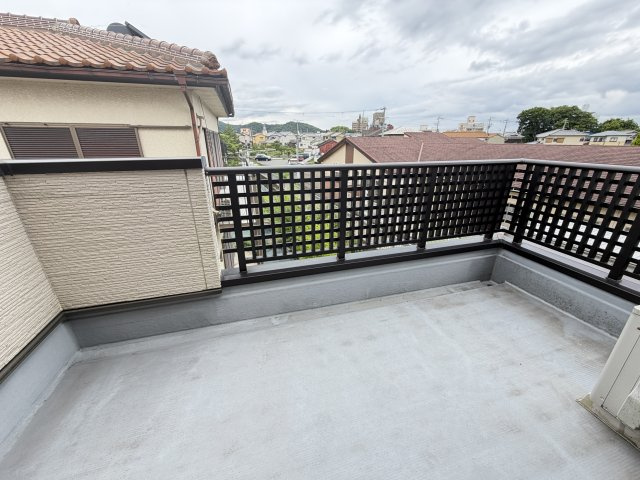 姫路市広峰１丁目の中古一戸建のバルコニー