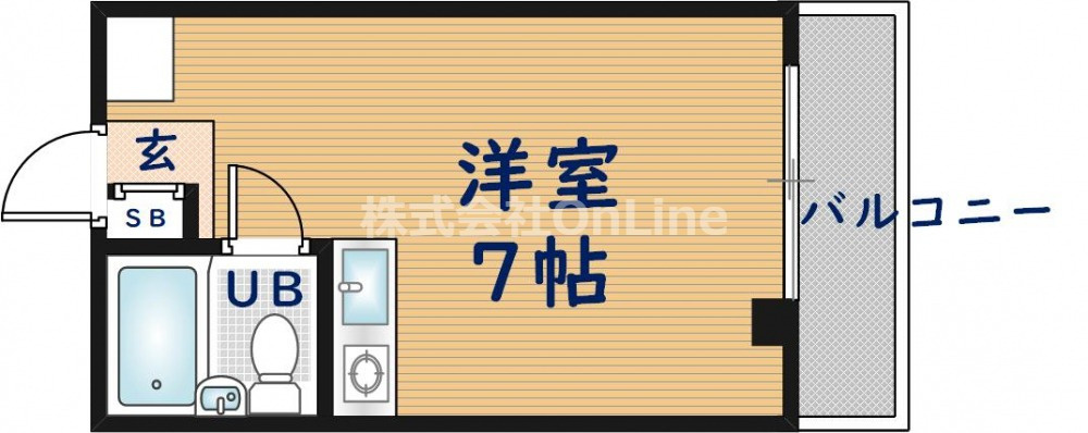 アイディール若江の間取り