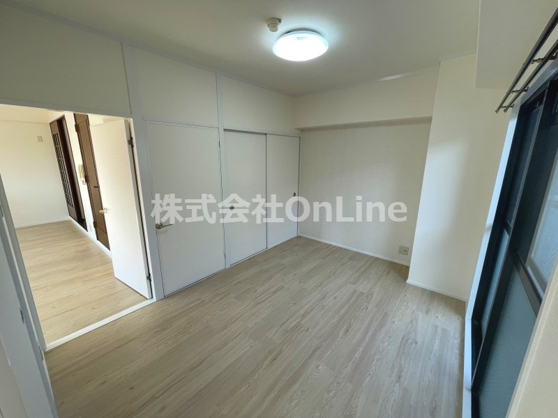 東大阪市足代北１丁目の賃貸マンションの寝室