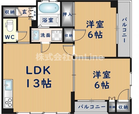 【間取り】 | セザール東邦