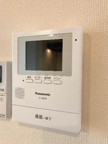 ル・シエルのセキュリティ|カメラ付インターホン