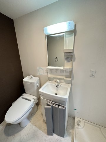 デュプレクス白山の洗面所