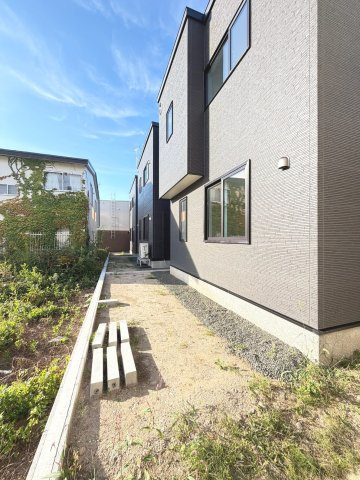 【新築戸建】札幌市豊平区月寒東2条19丁目5棟の庭
