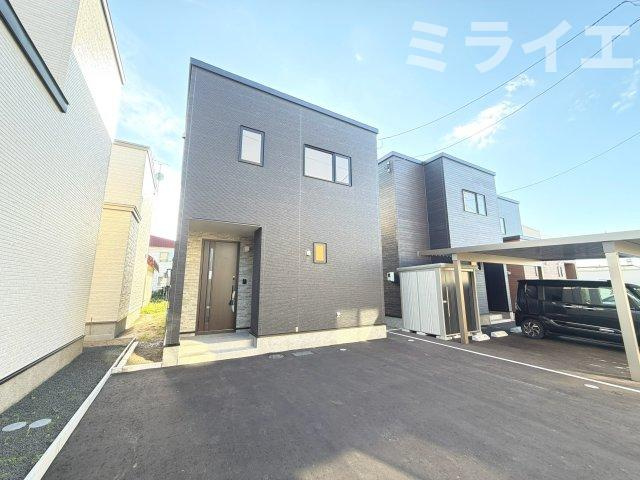 【新築戸建】札幌市豊平区月寒東2条19丁目5棟の外観