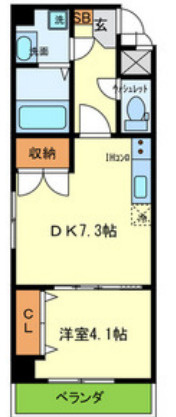 【間取り】 | クリア天王寺東