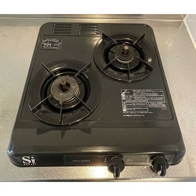 W723の設備|2口コンロ