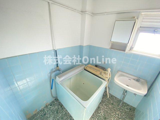 加美駅前コーポの浴室