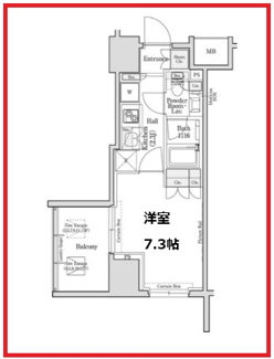 【間取り】 | コンフォリア浅草橋