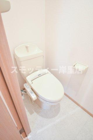 COZY岸里のトイレ