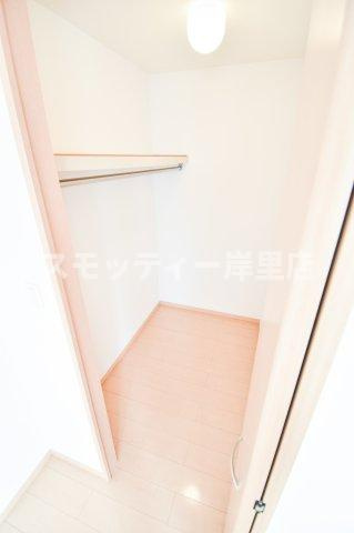 COZY岸里の収納