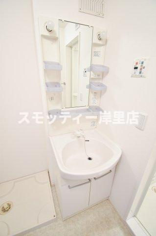 COZY岸里IIの独立洗面台