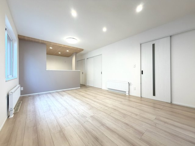 【新築戸建】札幌市豊平区月寒東2条19丁目5棟の居間・リビング