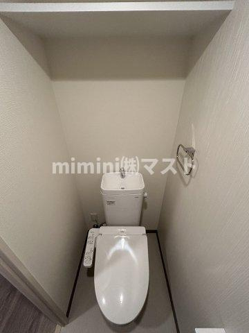 大阪市港区築港３丁目の賃貸マンションのトイレ