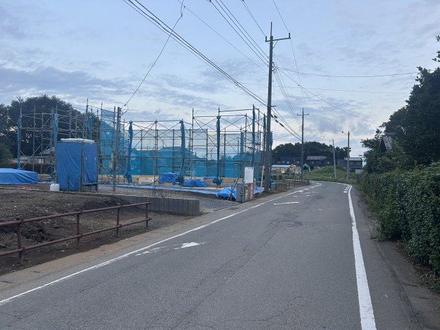 太田市高林南町622-18の外観|水道は売主負担で整備します。