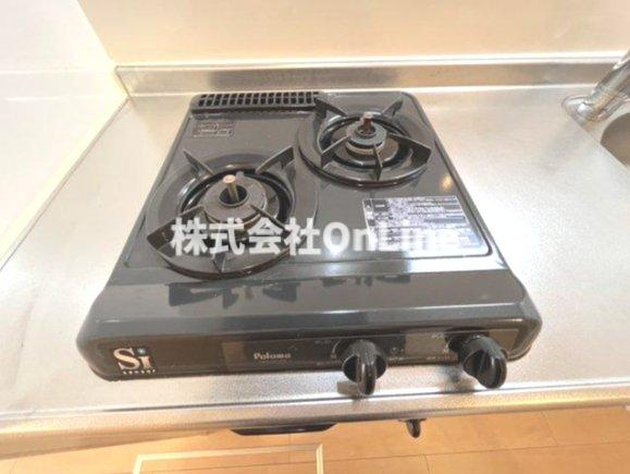 ル　シェル　ブルーのキッチン