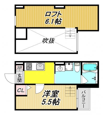 ビソラ西立花の間取り