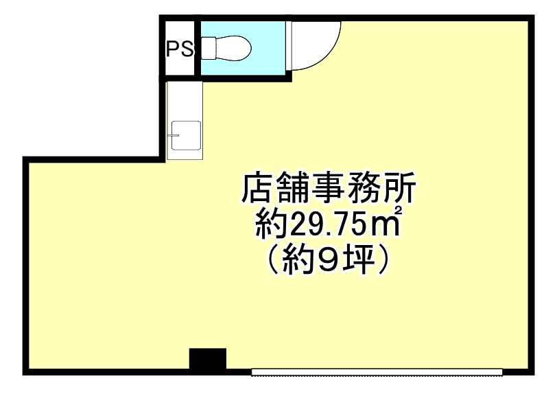 大阪市港区弁天４丁目の店舗事務所