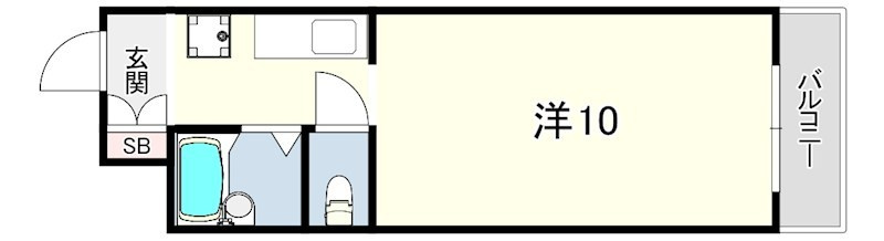 ルナメゾン芦屋の間取り